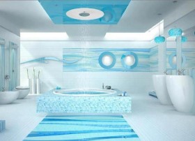 mavi-modern-banyo-dekorasyonu